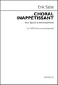 Choral Inappetissant SATB choral sheet music cover